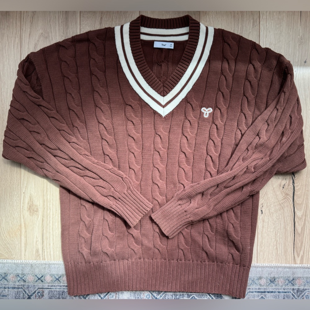 TNA Cable knit sweater